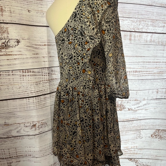 EXPRESS X RACHEL ZOE Women's One Shoulder Dress Size XS - Picture 4 of 7